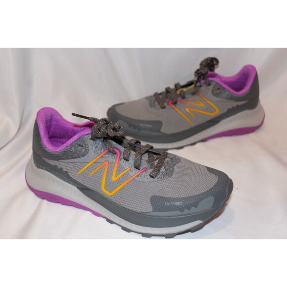 New Balance DynaSoft Nitrel V5 Running Athletic Shoes Sz 7.5 NIB GRAY PURPLE - Picture 2 of 6